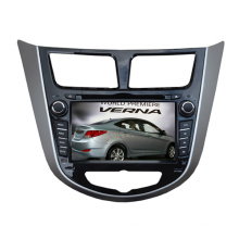 Quad Core Android 4.4.4 coche apropiado para Hyundai Accent/Verna 2011 2012 GPS navegación Radio Audio Video Player